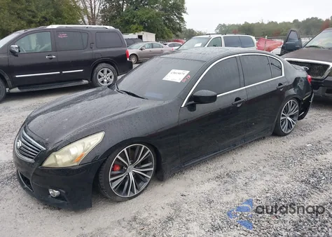 2013 Infiniti G37 Journey z USA, uszkodzony, nr VIN JN1CV6APXDM711395